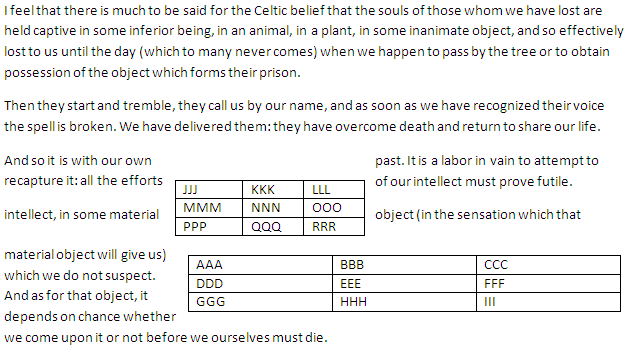 Overlapping Tables